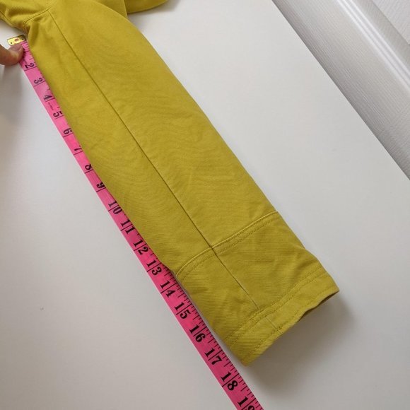 Gap Mustard Belted Jacket Size Small - Picture 16 of 17